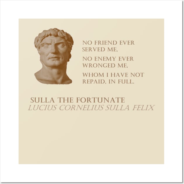 Sulla Wall Art by gloriousworthy